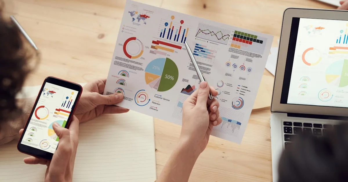 Pessoa utilizando laptop para aplicar estratégias de marketing digital avançado